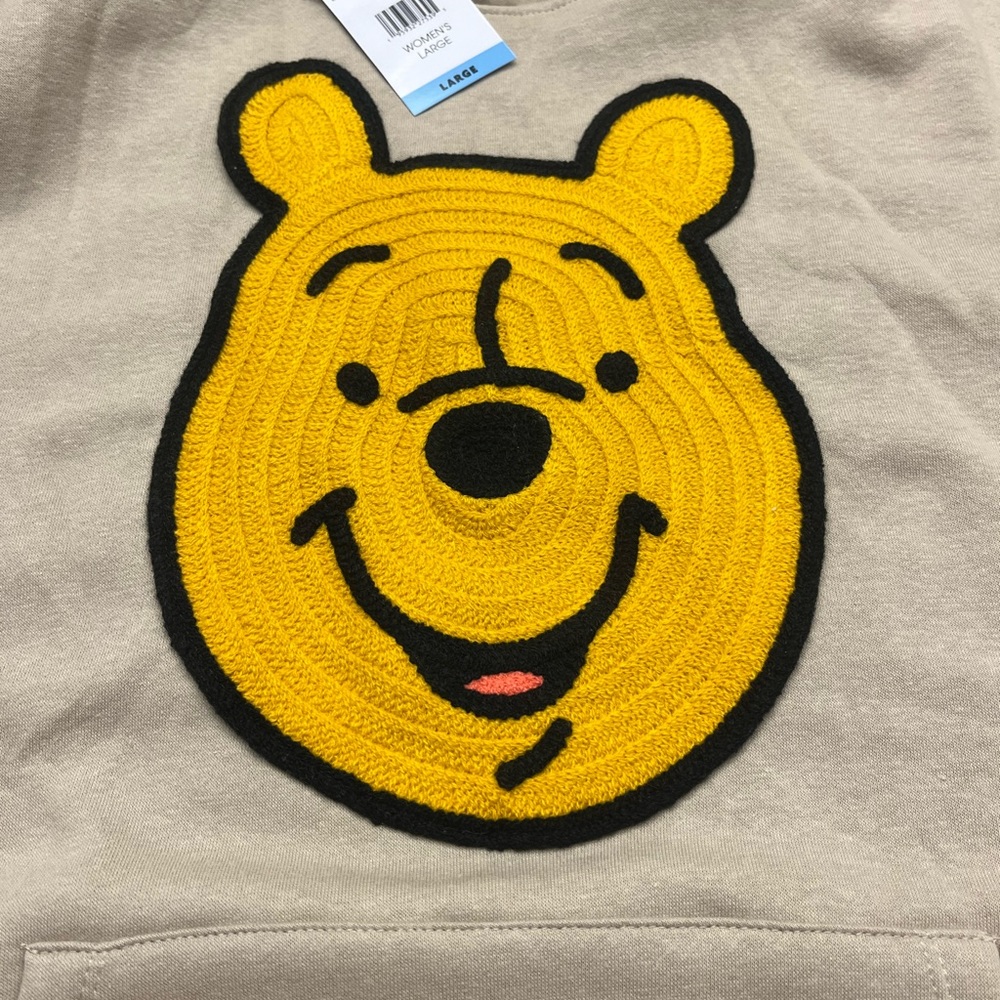 Women’s Winnie the Pooh hooded sweatshirt - Size: Large - Brand new with tags - Picture 5 of 8